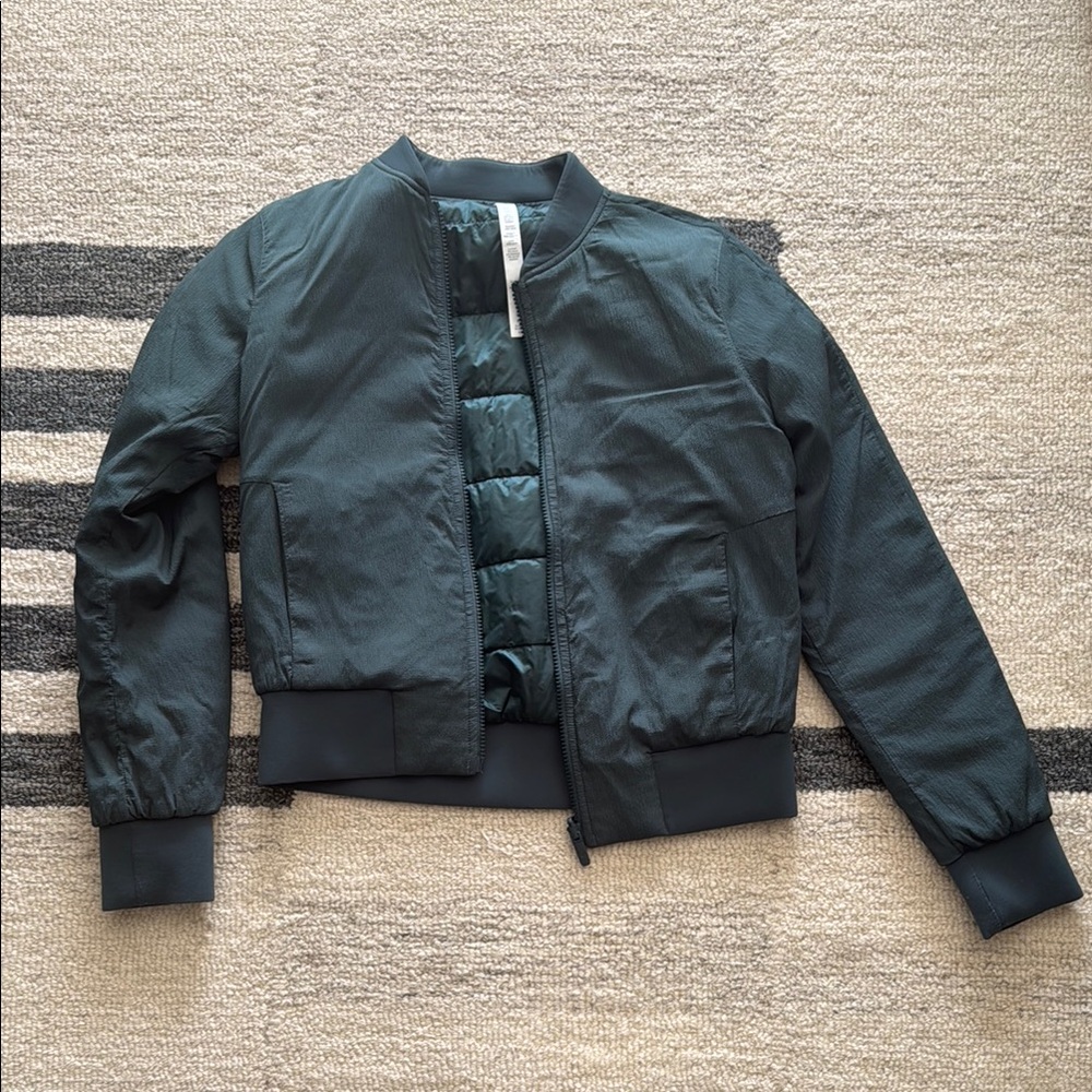Lululemon Quilted Bomber Jacket